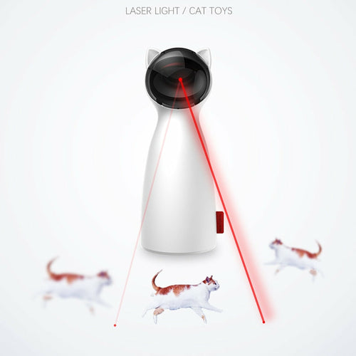 Creative Cat Pet LED Laser Funny Toy Smart Automatic