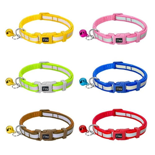6pcs/set Reflective Nylon Kitten Cat Puppy Dog