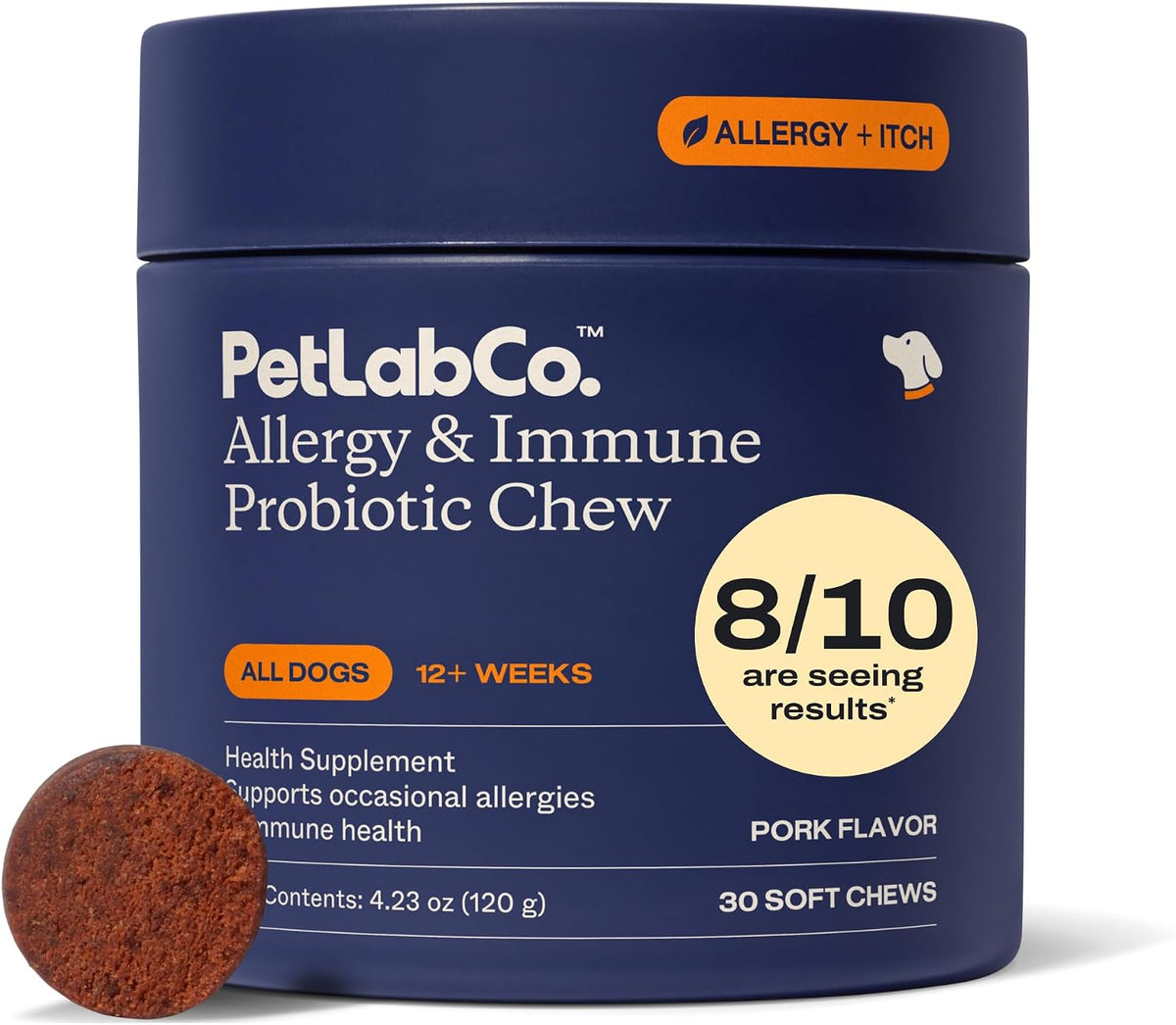 PetLab Co. Allergy & Immune Probiotic Chews Pork