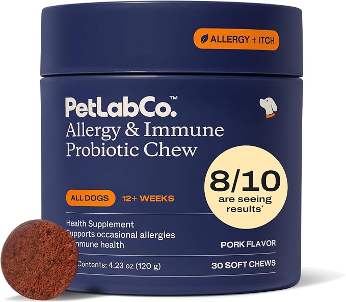 PetLab Co. Allergy & Immune Probiotic Chews Pork