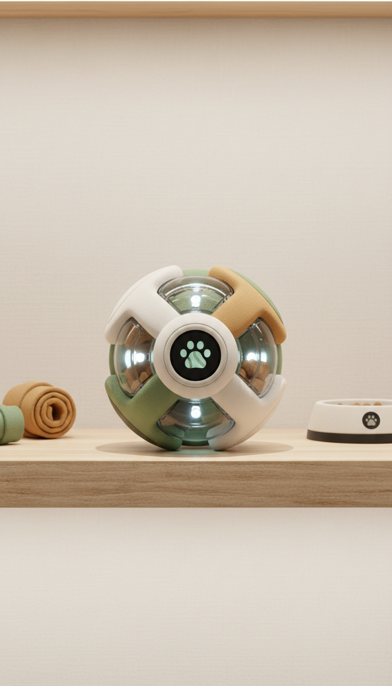 Interactive Smart Pet Toy – Motion Sensor Ball