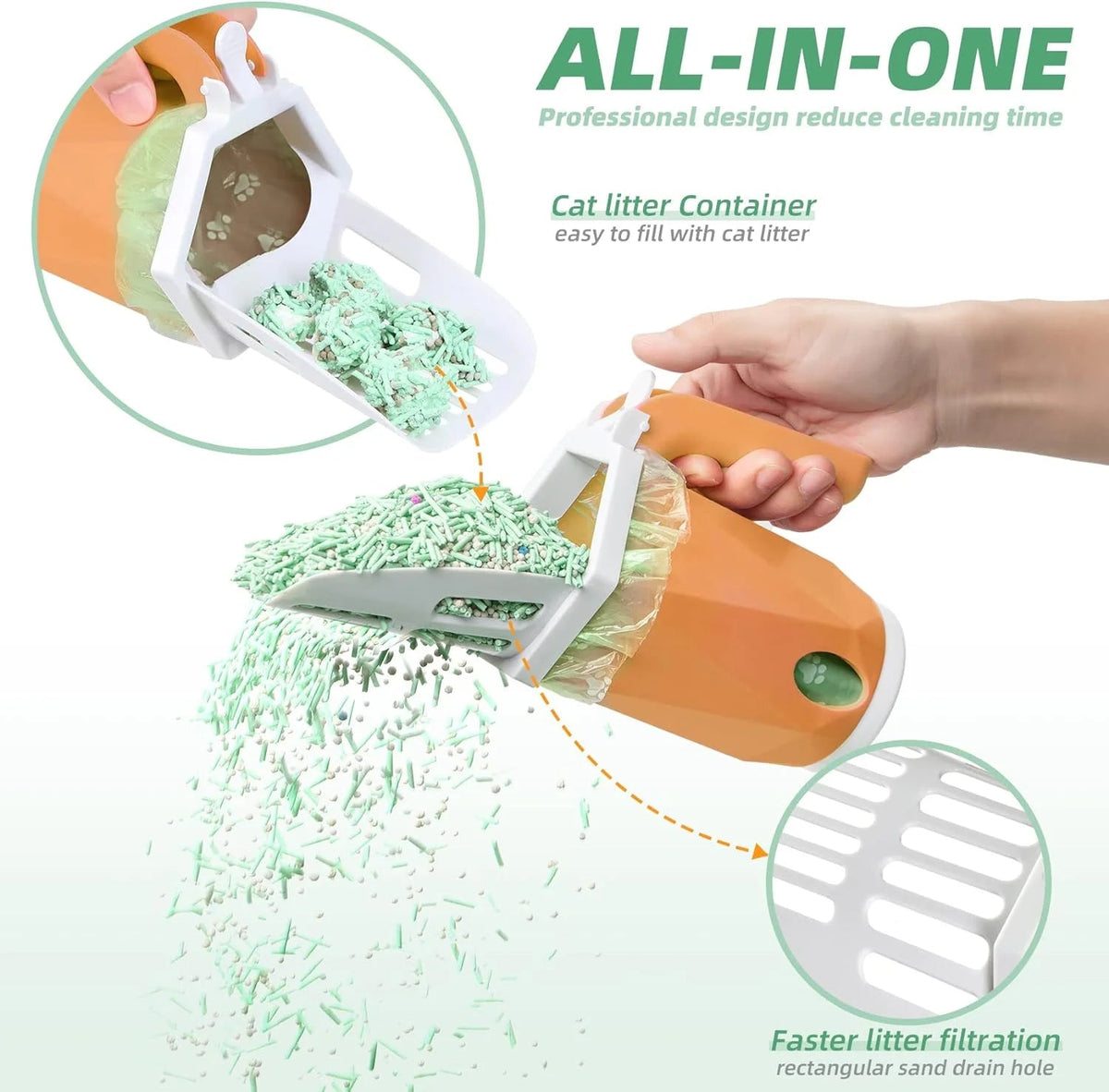 Cat Litter Scoop with Bags