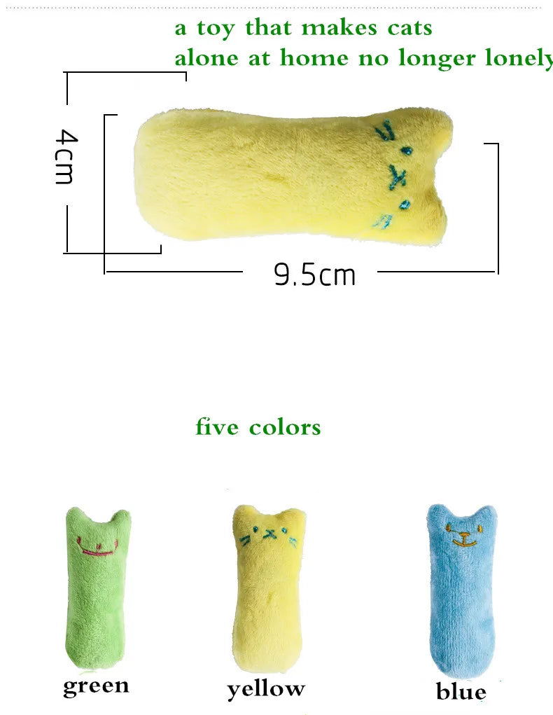 Catnip Plush Chew Toys (Set)