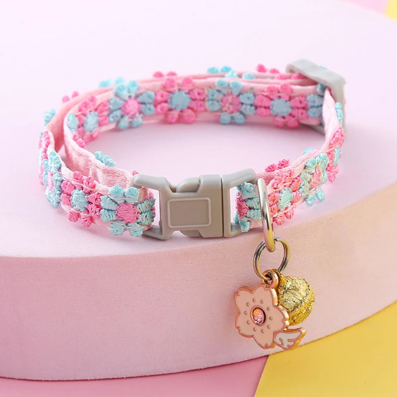 Adjustable Pet Collar with Bell