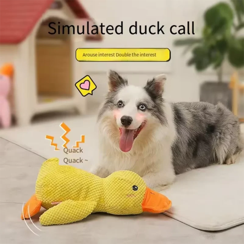 Plush Duck Toy for Dogs