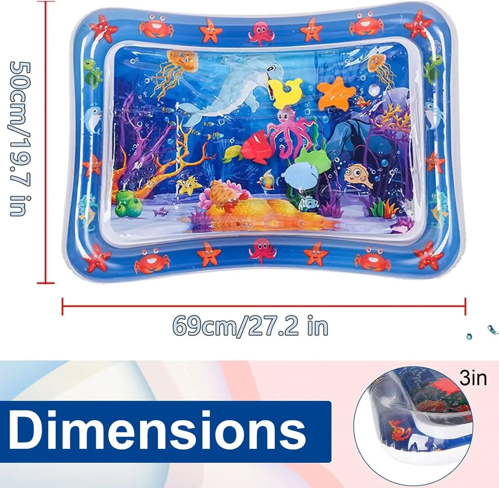 Inflatable Sensory Water Play Mat for Pets