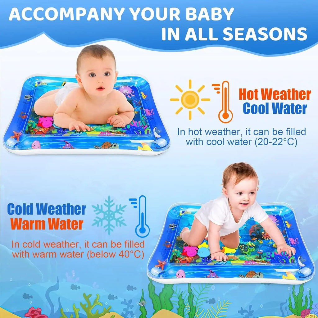 Inflatable Sensory Water Play Mat for Pets