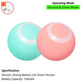 Auto-Rolling Cat Ball Toy — Rechargeable Smart Pet Toy