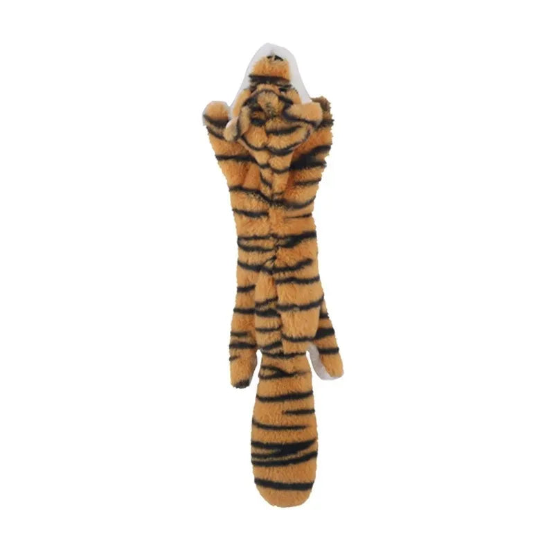 Stuffing-Free Squeaky Plush Dog Toy