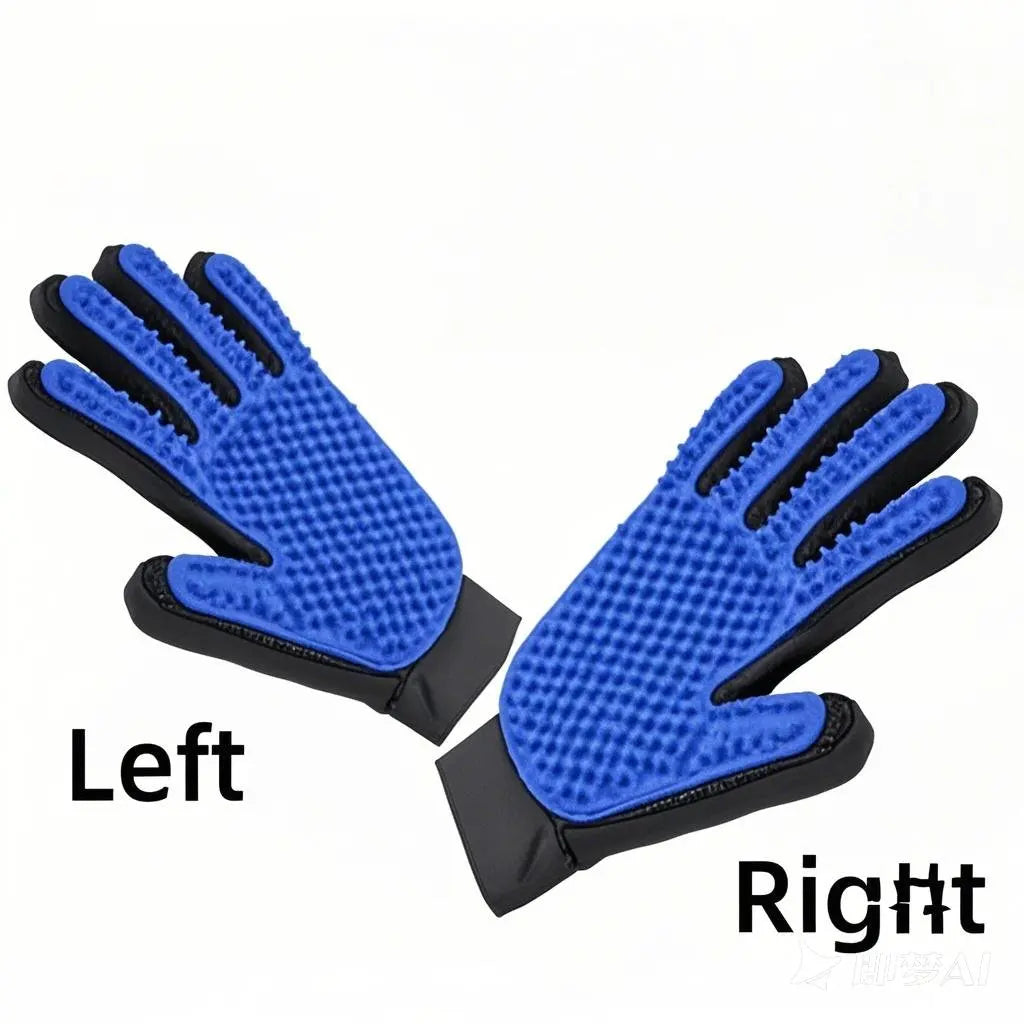 Deshedding Grooming Glove for Pets
