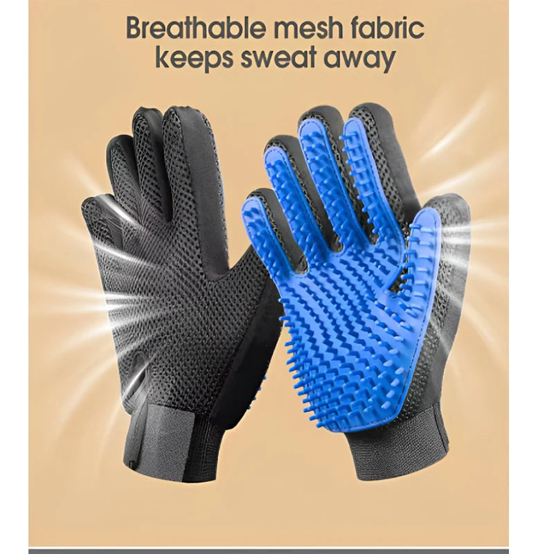 Deshedding Grooming Glove for Pets
