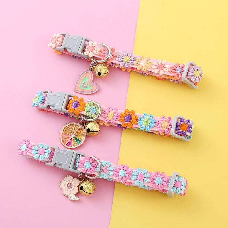 Adjustable Pet Collar with Bell