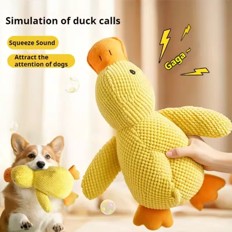 Plush Duck Toy for Dogs