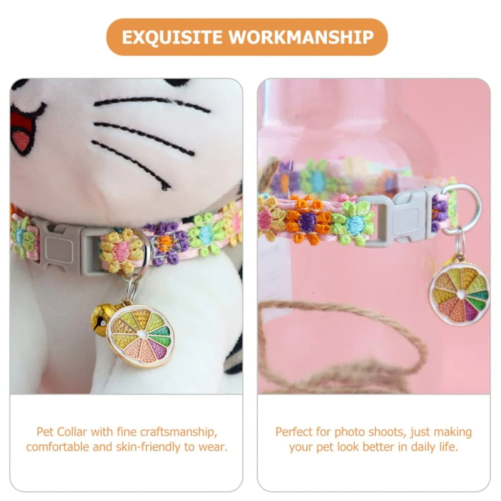 Adjustable Pet Collar with Bell