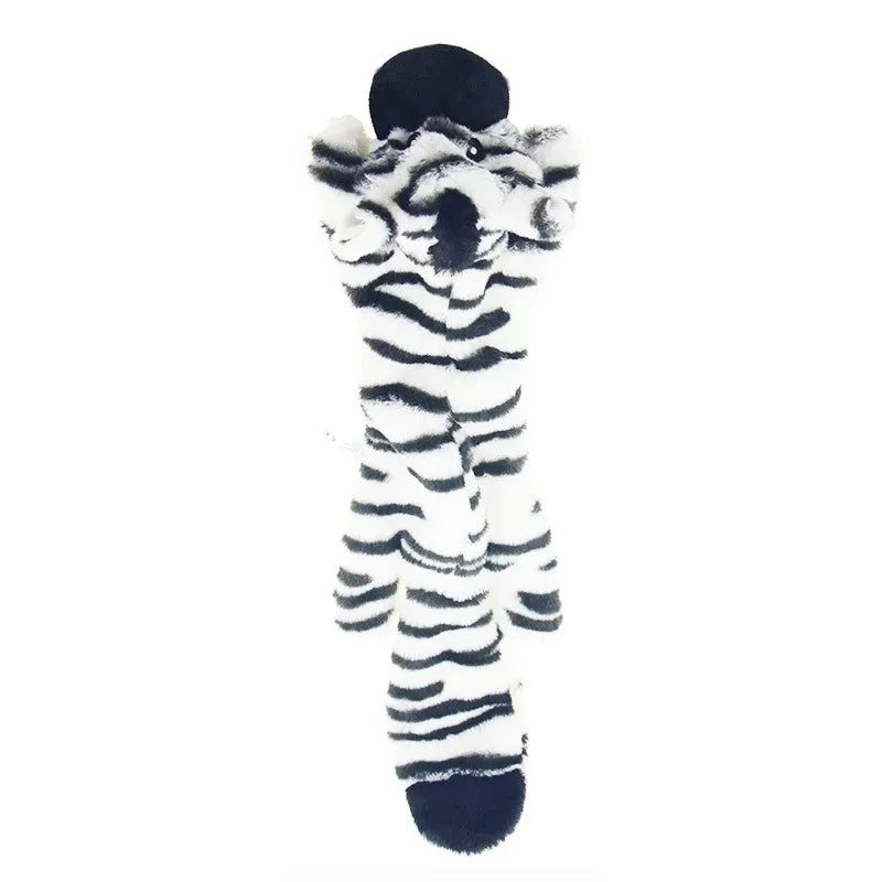 Stuffing-Free Squeaky Plush Dog Toy
