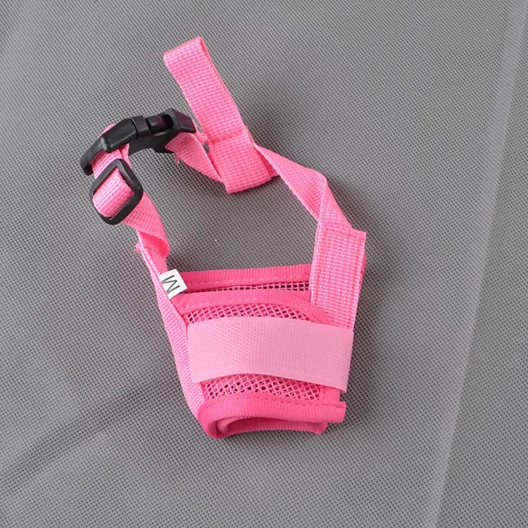 Anti Barking Dog Muzzle For Small Large Dogs Adjustable Mesh Breathable Pet Mouth Muzzle For Dogs Nylon Straps Dog Accessories