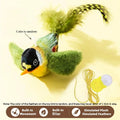 Bird-Sound Elastic Cat Toy