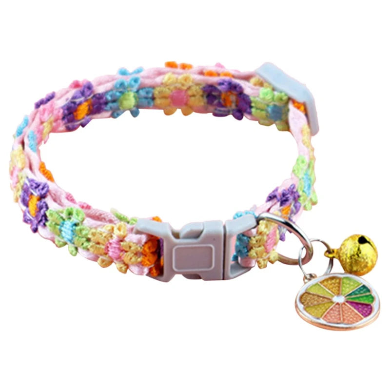 Adjustable Pet Collar with Bell