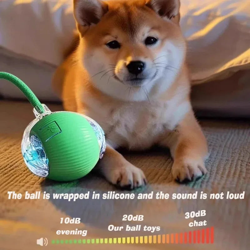 Rechargeable Automatic Rolling Dog Ball