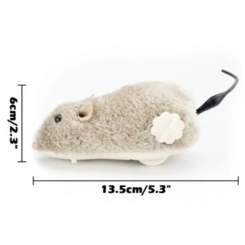 Lifelike Running Mouse Toy for Cats