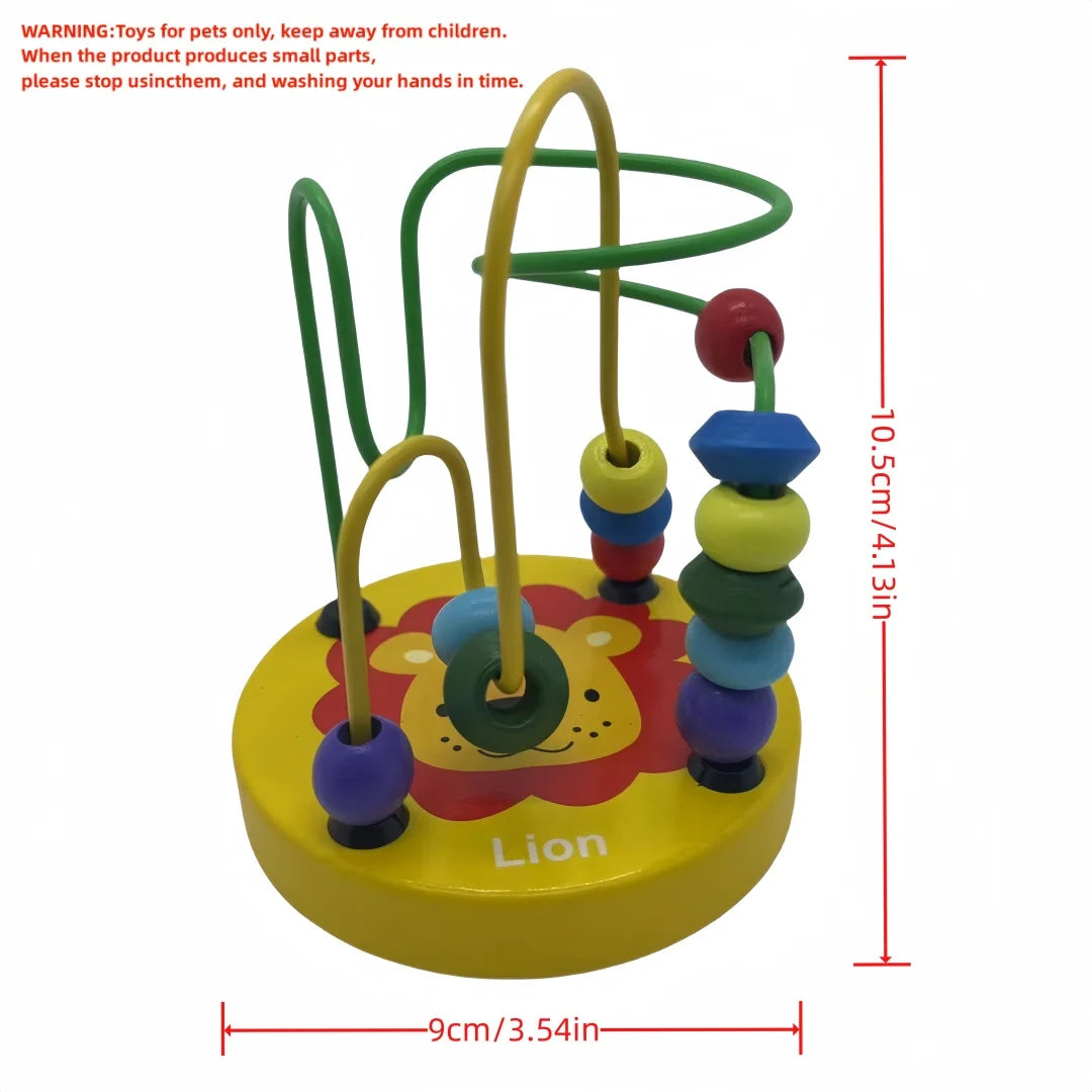 Bird Training Toy Supplies Lovebird Bird Toy Foraging Training Rings Educational Puzzle Playing Toy Canary Toy Accessories