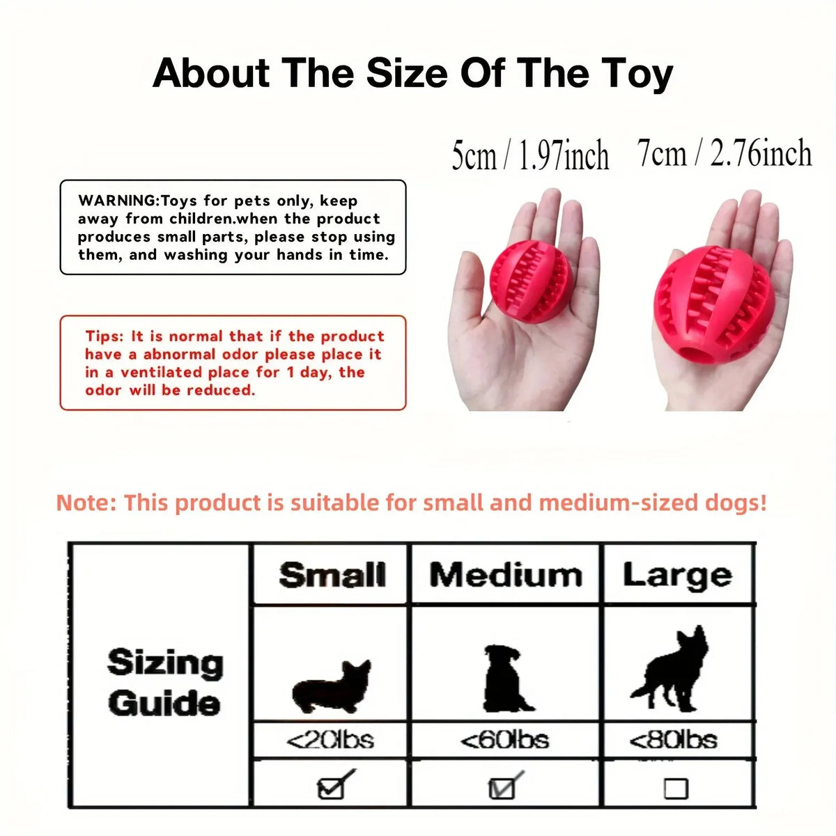 Bite-Resistant Treat-Dispensing Dog Ball