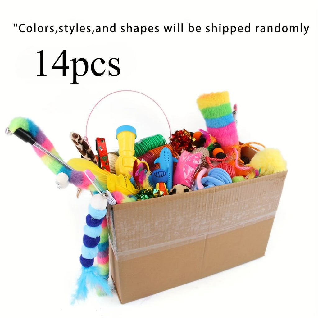 Cat Toy Variety Pack (14/28/56 pcs)